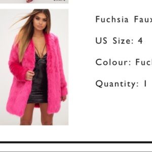 Pink Fur Coat